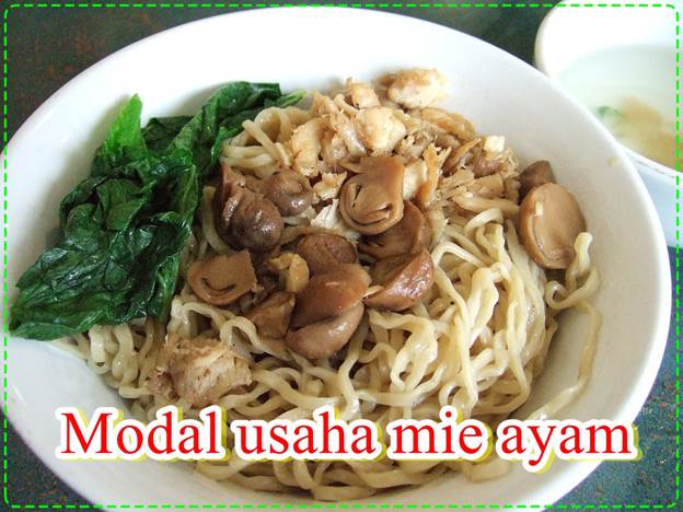 Modal Usaha Mie Ayam